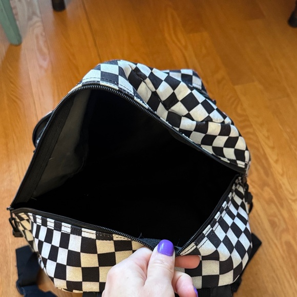 Yak Pak Black & White Checkerboard Backpack - Picture 7 of 9